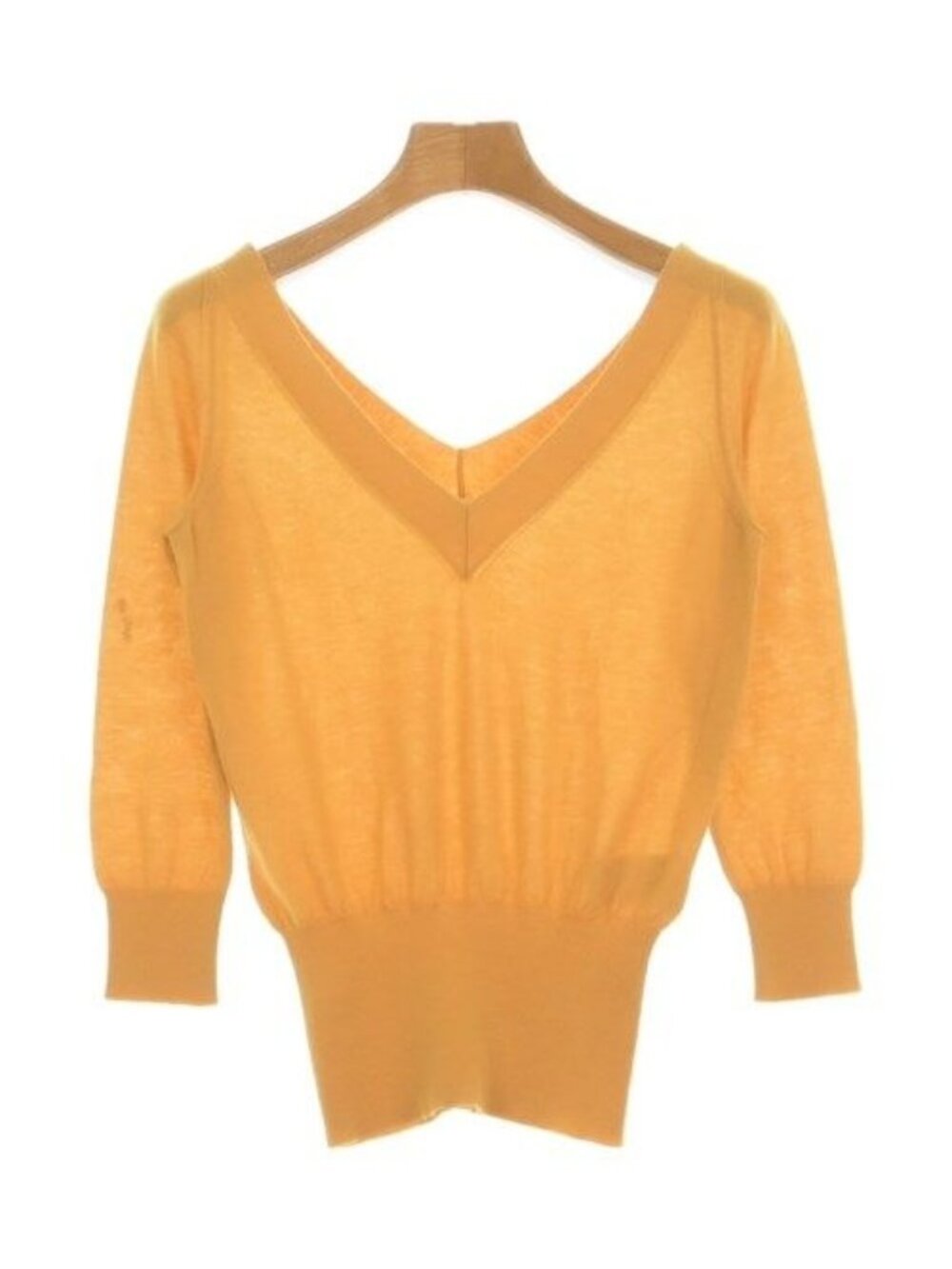 Hermes Knit Sweater Yellow